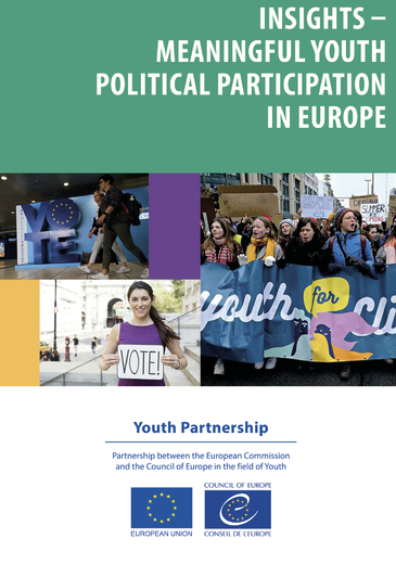 Insights Meaningful youth political participation in Europe Kiadvány borítókép