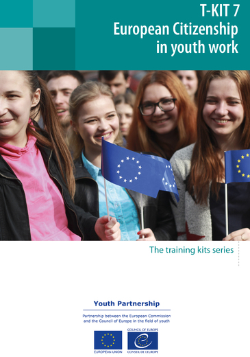 TKit7 European Citizenship in youth work Kiadvány borítókép