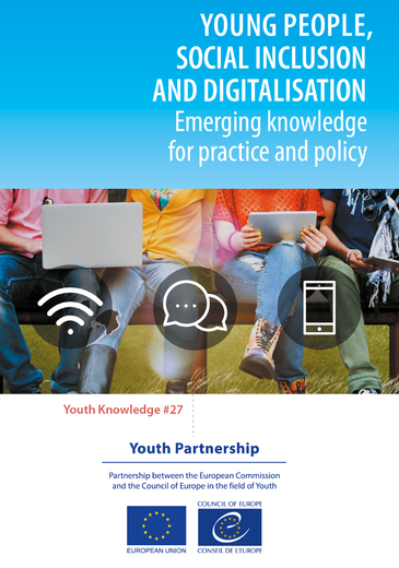Young people and social inclusion and digitalisation Emerging knowledge for practice and policy Kiadvány borítókép